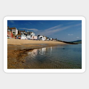 Lyme Regis Seafront Sticker